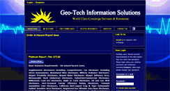 Desktop Screenshot of geo-techsolutions.com